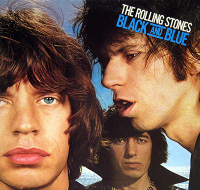 ROLLING STONES - Black and Blue (1976, Holland) album front cover vinyl record
